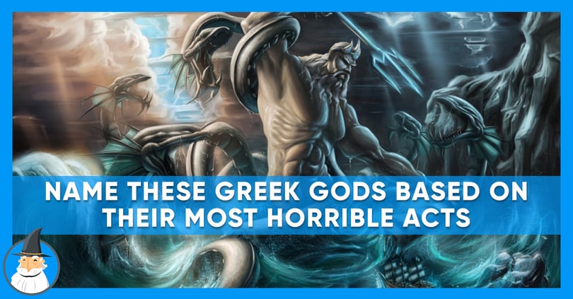 Can You Name These Greek Gods Based On Their Heinous Crimes Mq